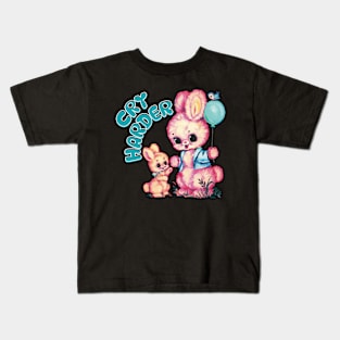 Cry Harder Bunnies with Balloons Kids T-Shirt